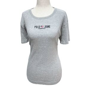 Polo‎ Jeans Ralph Lauren Gray Women's Ribbed Top